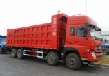 国四轻量化东风大力神自卸车,国四东风大力神8X4前四后八6.5米轻型工程自卸车DFL3258A6DFL3310A20