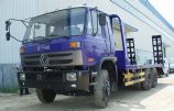 国IV东风153挖机平板运输车,东风牌平头153平板运输车价格EQ5250TPBGD4DEQ5250TPBGD4D